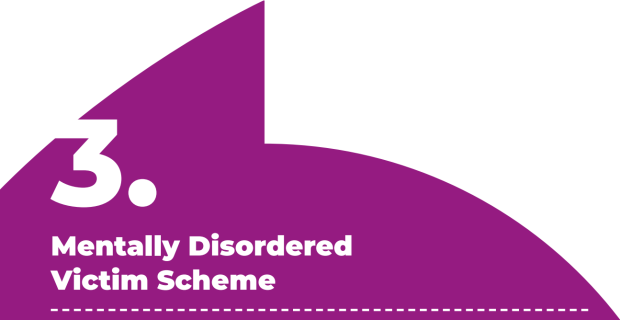 Mentally Disordered Victim Scheme Information section graphic