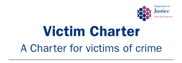 Department of Justice Victim Charter graphic