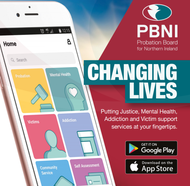 Graphic of Changing Lives app advert