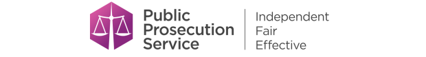 Graphic of the Public Prosecution Service NI logo