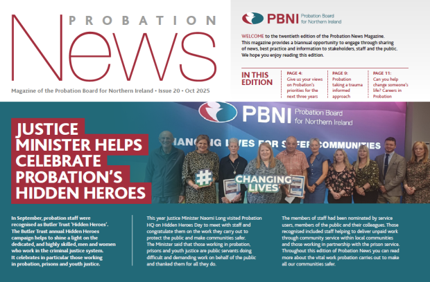 Probation News issue 20 front cover