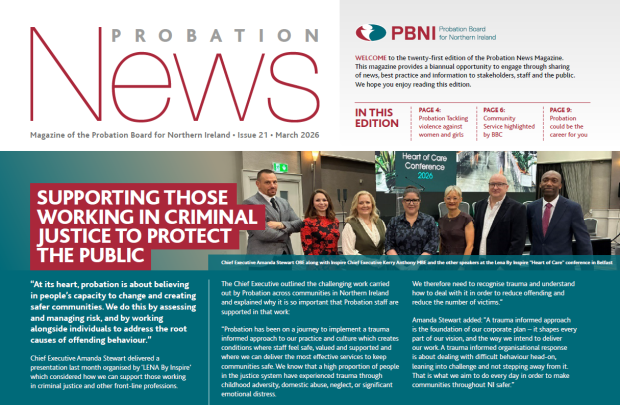 Probation News Issue 21 - Front cover